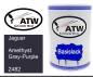 Preview: Jaguar, Amethyst Grey-Purple, 2482: 500ml Lackdose, von ATW Autoteile West.